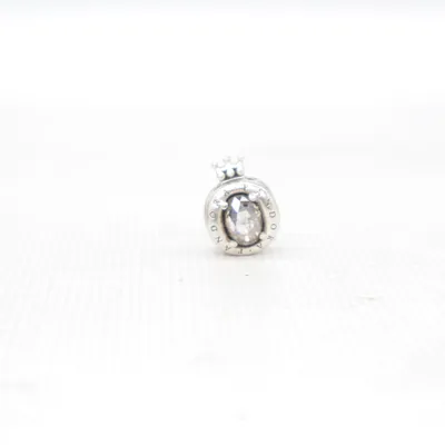 Charm (Silver, Transparent) from Pandora Silver