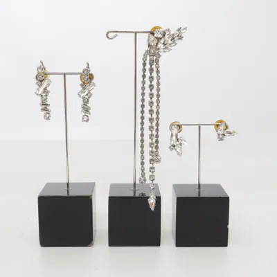 Parure de bijoux (Argent) de Saint Laurent Métal inconnu