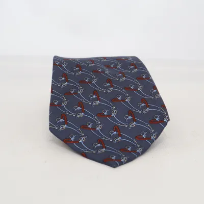 Cravate (Bleu, Multicolore) de Gucci Soie