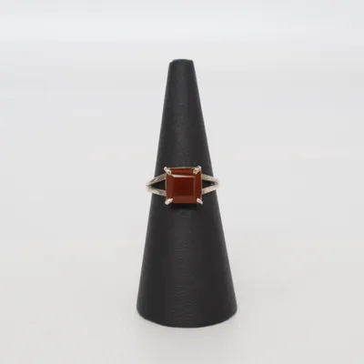 Ring (Silber, Braun) Silber