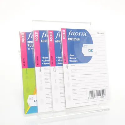 Pärmregister från Filofax