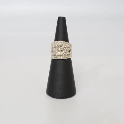 Ring (Silverfärgad) från Jokkmokks Tenn Silver