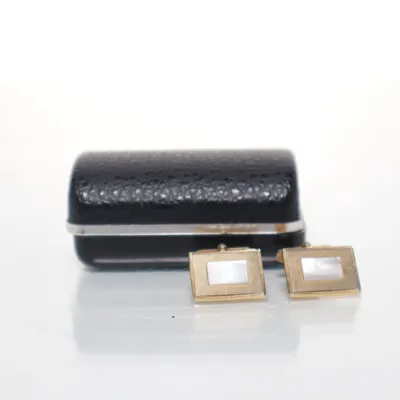 Cufflinks (Gold) from Schöder Unknown metal
