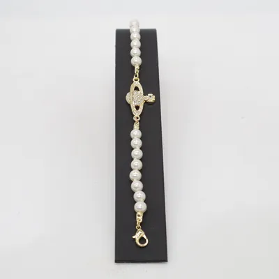 Bracelet (White, Gold) from Vivienne Westwood Unknown metal