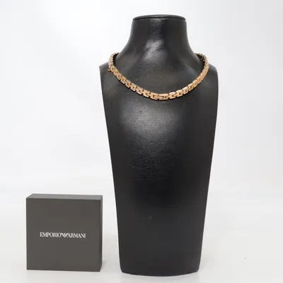 Necklace (Gold) from Emporio Armani Unknown metal