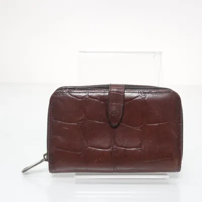 Portemonnee (Bruin) van Mulberry Leer