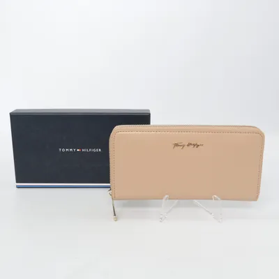 Wallet (Beige) from Tommy Hilfiger Polyurethane