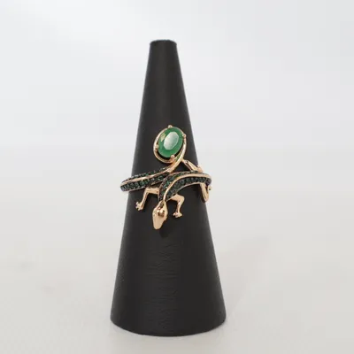 Ring (585 RG vergoldet neu) Forgyldt