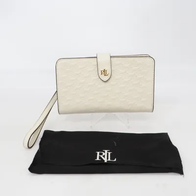 Portemonnee (Wit) van Lauren Ralph Lauren Leer