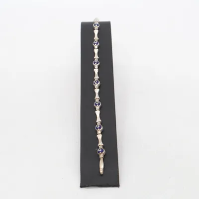 Bracelet (Argent, Noir) Argent