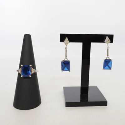 Sieradenset (Blauw, Zilver) van Thomas Sabo Zilver