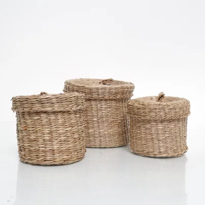 Storage basket (Brown, Beige) from IKEA
