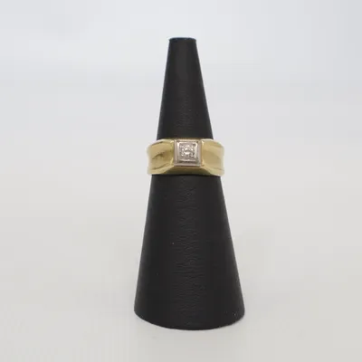 Zegelring (Goud, Zilver, Transparant) Goud