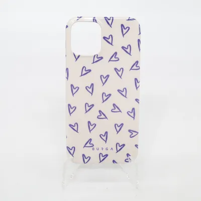 Telefoonhoesje (Wit, Blauw) van Burga