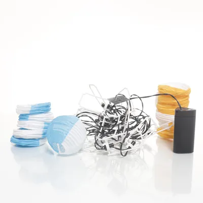 String lights (White, Blue, Yellow) from IKEA
