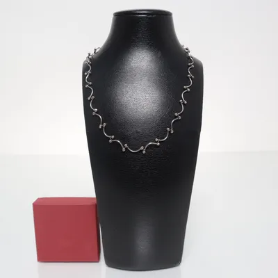 Halsband (Silverfärgad) från Guldfynd Silver