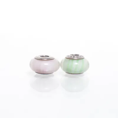 Charm (Pink, Green) from Pandora