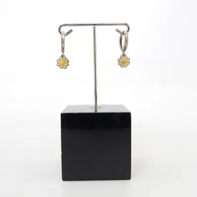 Oorbellen (Zilver, Geel) Zilver