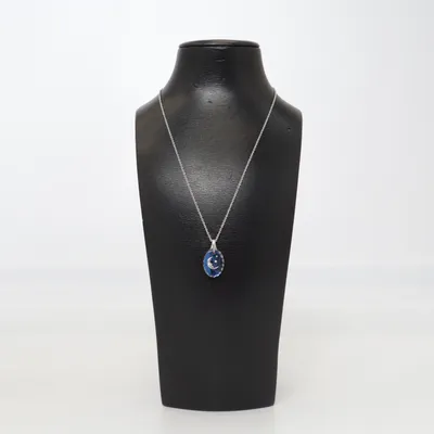 Ketting (Zilver, Blauw) van Pdpaola Zilver
