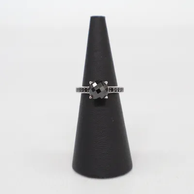 Ring (Sølv, Sort) Sølv