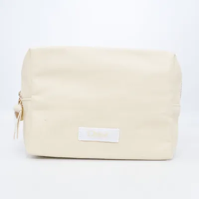 Toilet bag (Beige) from Chloé Parfum Cotton, Polyester