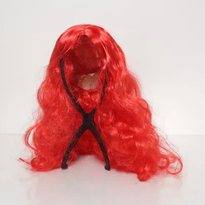 Peruk (Perücke rote Locken) från Buttinette