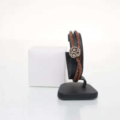 Armbånd (Brun) fra Pandora Ukendt metal, Sølv