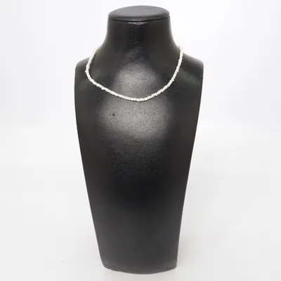 Halsband (Vit) från Safira Silver