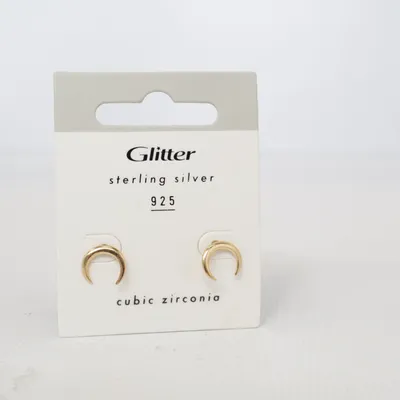 Boucles d'oreilles (Or) de Glitter Argent