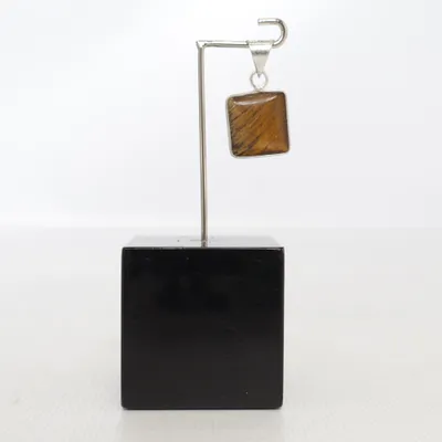 Hanger (Bruin, Zilver) van Handmade with Love Zilver
