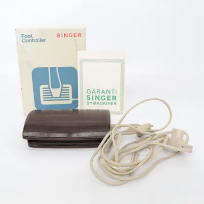 Accessoire de couture (Fot pedal Symaskin - Sewing Motor Controller) de Singer