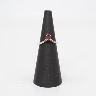 Ring (Rood, Zilver) Zilver