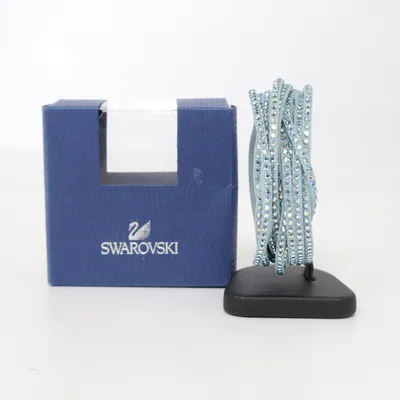 Armband (Blå) från Swarovski Okänd metall