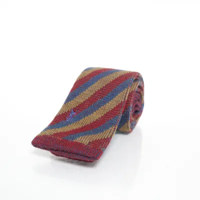 Stropdas (Rood, Meerkleurig) van Yves Saint Laurent Wol