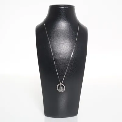 Necklace (Silver, Gray) from Handmade with Love Silver