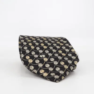 Tie (Black, Gold, Silver) from Valentino Silk
