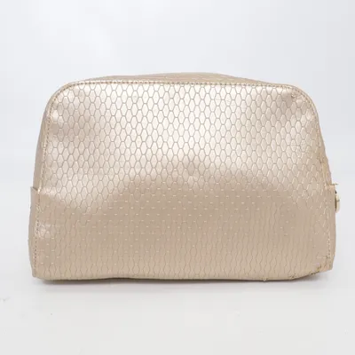 Necessär (Guldfärgad) från BVLGARI Parfums Polyester, Polyuretan