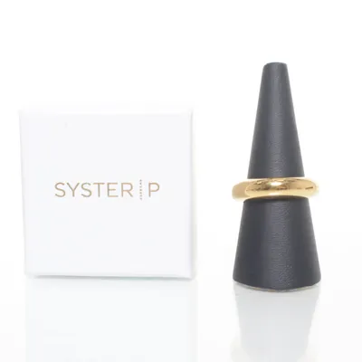 Ring (Guldfärgad) från Syster P Silver