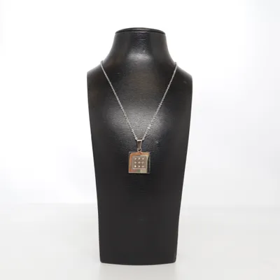 Halskette (Silber) von Majn of Sweden Unbekanntes Metall