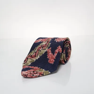 Slips (Blå, Flerfärgad) från Ermano Silke