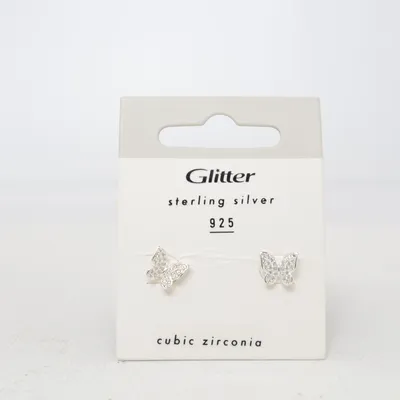 Earrings (Silver) from Glitter Silver