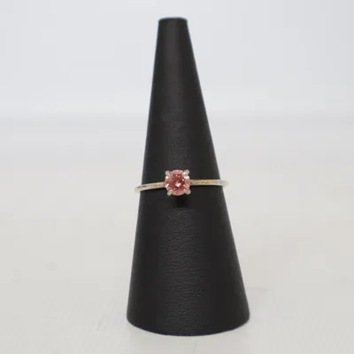 Ring (Silver, Pink) from Tosh Silver