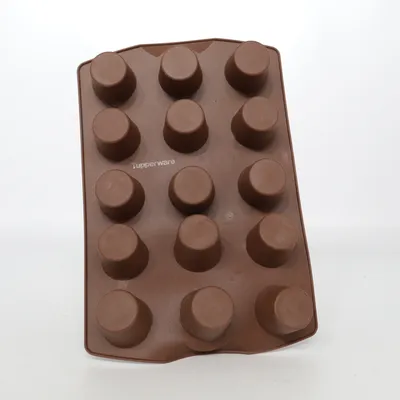 Muffinformen (Braun) von Tupperware