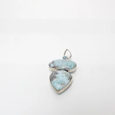 Pendant (Silver, Blue) Silver