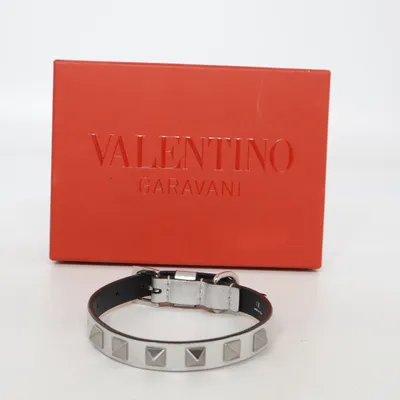 Collier pour chien (Noir, Argent) de Valentino Garavani