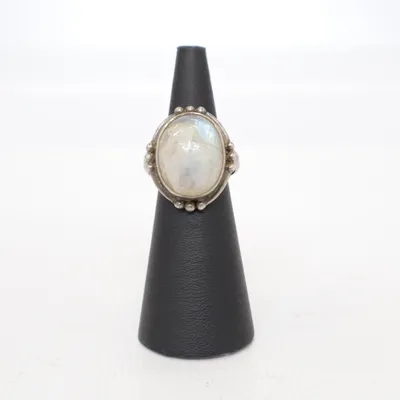 Bague (Argent, Blanc) Argent