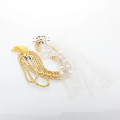 Curtain tieback  (Yellow, White, Gold)
