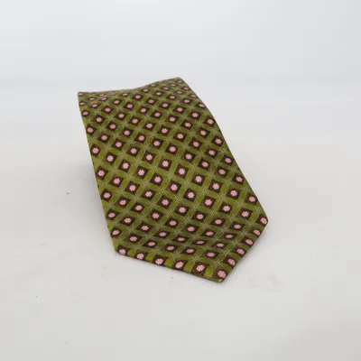 Tie (Green, Pink, Brown) from Ermenegildo Zegna Silk