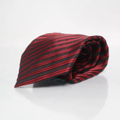Slips (Rød, Sort) fra Ermenegildo Zegna