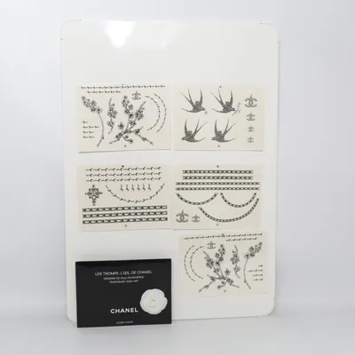 Temporary tattoo (Les Trompe-L'Œil ) from Chanel